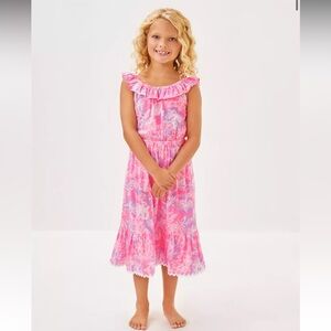 Lilly Pulitzer Girls Zeta Midi Dress